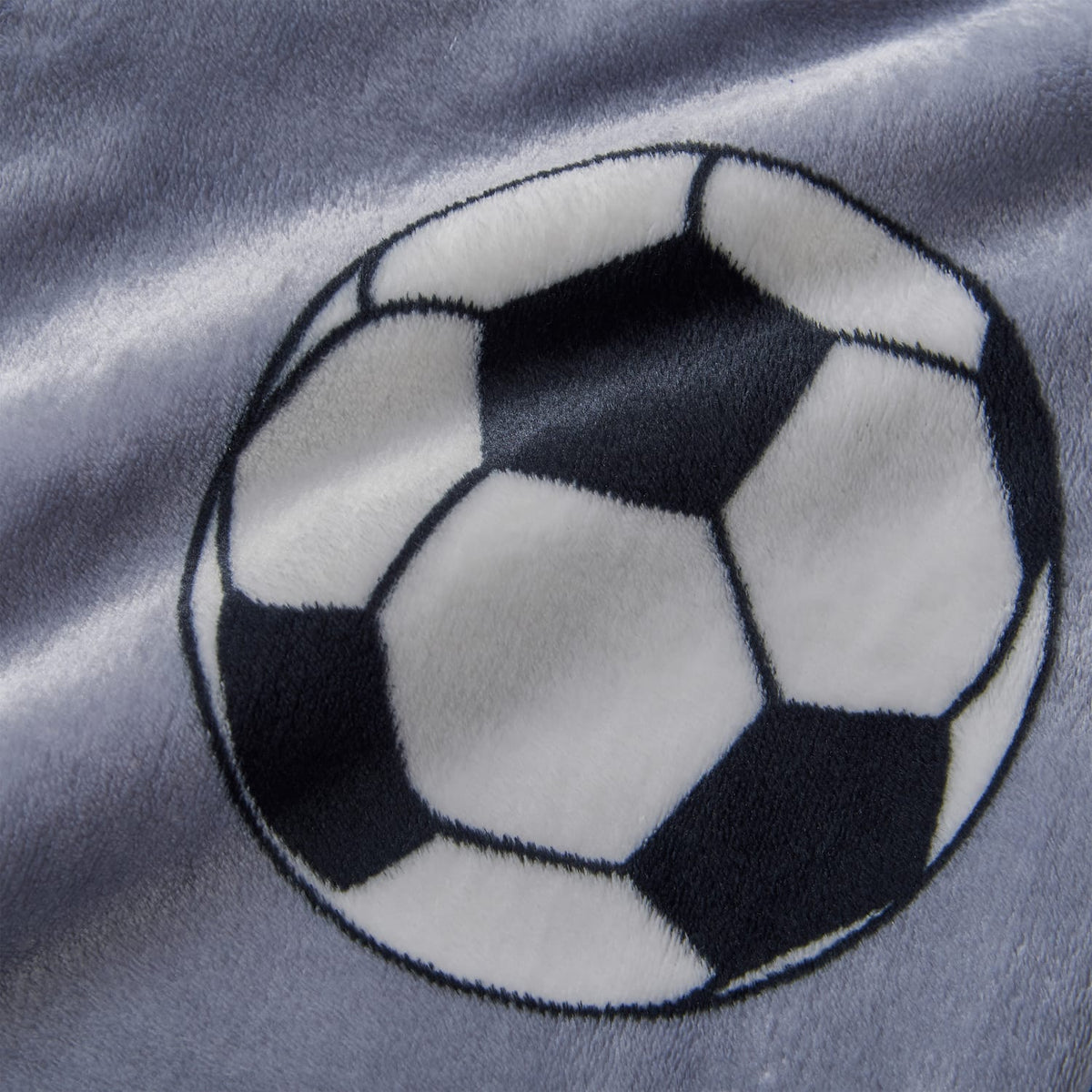 Catherine Lansfield Football Fleece Throw - Football Throw