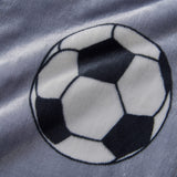 Catherine Lansfield Football Fleece Throw - Football Throw