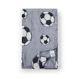 Catherine Lansfield Football Fleece Throw - Football Throw