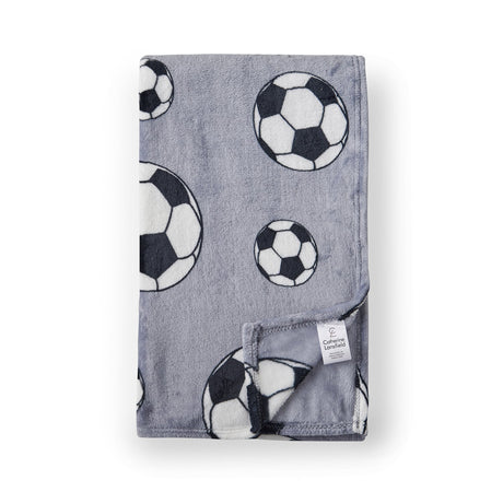 Catherine Lansfield Football Fleece Throw - Football Throw