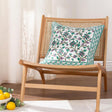 Mentera Cotton Velvet Cushion Cover 20" x 20" - Oasis Green + Lilac