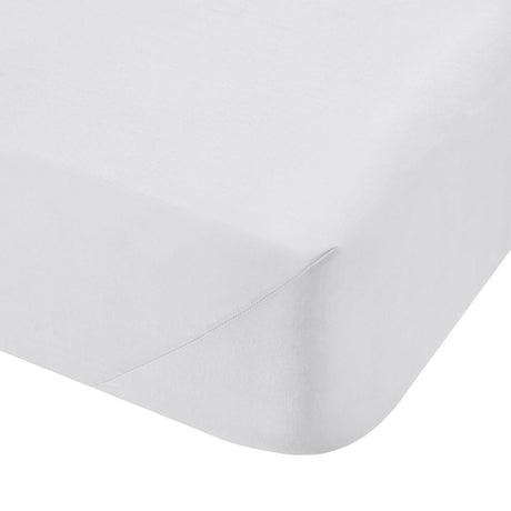 200 Thread Count Cotton Percale Fitted Sheet 32cm Deep by Bianca