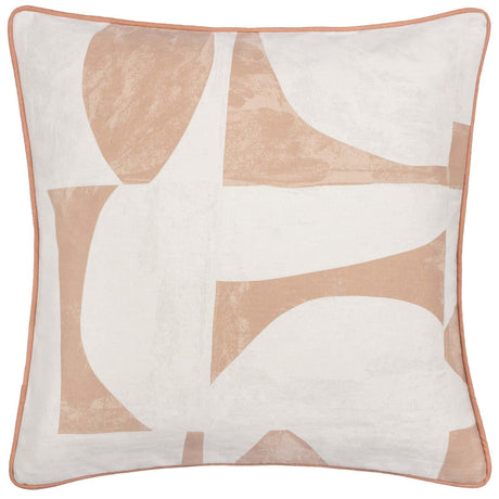 Carro Abstract Piped Cushion Cover 18" x 18" by furn.