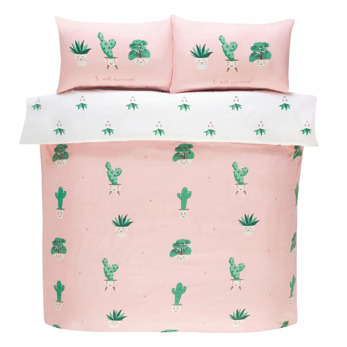 So Soft I Will Survive Pink Duvet Cover Set 2