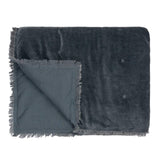 Jaye Cotton Velvet Filled Bedspread 140cm x 220cm by Yard 13