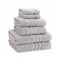 Catherine Lansfield Zero Twist 6 Piece Cotton Towel Bale Set 500GSM - Silver