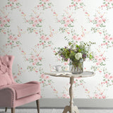 Catherine Lansfield Canterbury Floral Wallpaper Cream 6