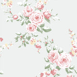 Catherine Lansfield Canterbury Floral Wallpaper Cream 8