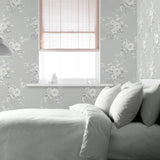 Catherine Lansfield Canterbury Floral Wallpaper Cream 13