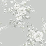 Catherine Lansfield Canterbury Floral Wallpaper Cream 14