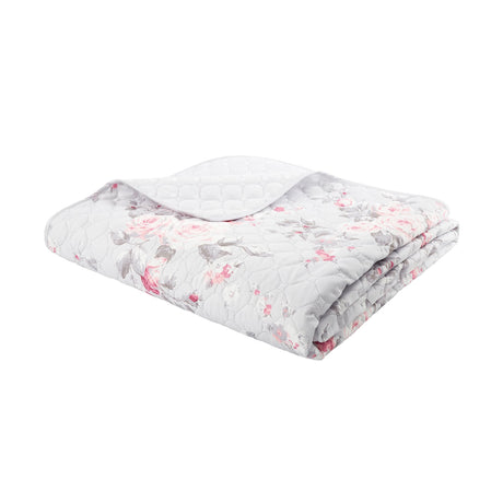Catherine Lansfield Canterbury Bedspread - Canterbury Grey Bedspread