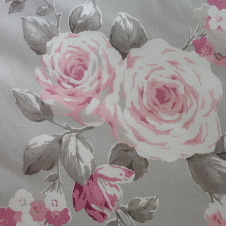 Catherine Lansfield Canterbury Duvet Cover Set - Canterbury Grey Duvet Set