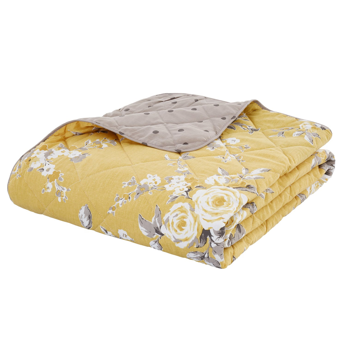 Catherine Lansfield Canterbury Bedspread - Canterbury Ochre Bedspread