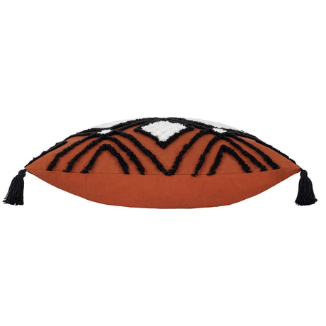 Aquene Tufted Tasselled Cushion Cover 20" x 20" by furn.