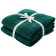 Catherine Lansfield Anti-Bacterial 500gsm 2 Piece Bath Sheet Towel Bale - Forest Green