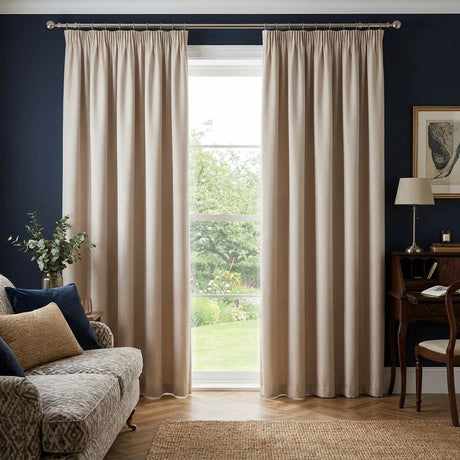 Eclipse Blackout Tape Top Pencil Pleat Curtains 4