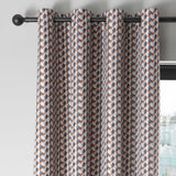 Prado Jacquard Eyelet Curtains by Fusion