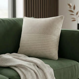 Rona 100% Cotton Natural Cushion Cover 17" x 17