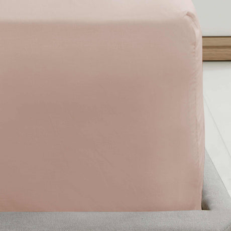 Percale Fitted Sheet 25cm Deep by Rapport Home