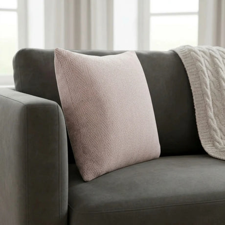 Skye 100% Cotton Pink Cushion Cover 17" x 17