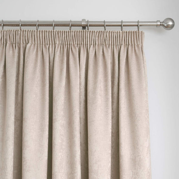 Galaxy Dim Out Tape Top Curtains Natural