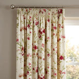 Jeannie Floral Pencil Pleat Tape Top Curtains 2