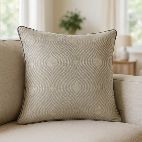 Radiance Cushion Cover 22" x 22" - Chrome