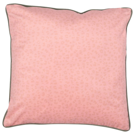 Tropical Leopard Velvet Cushion by Soiree