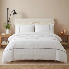 Clarissa White Duvet Cover Bedding Set