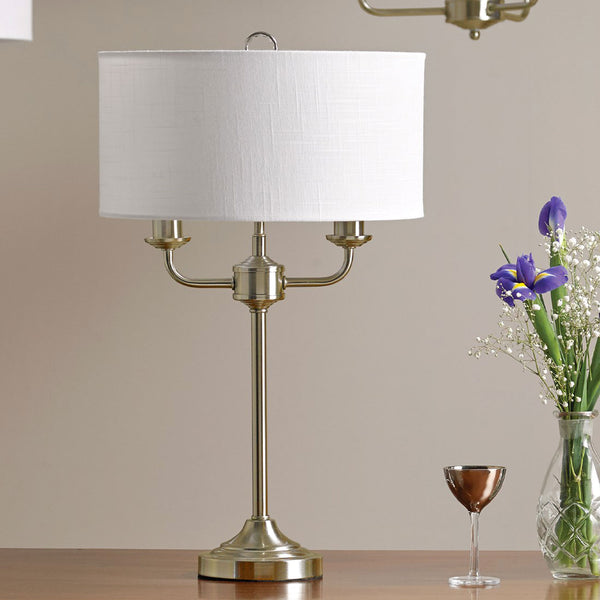 Grantham Table Lamp Antique Brass Table Lamps Artisan Abode   