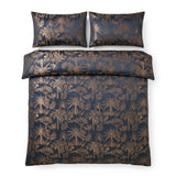 Midnight Palm Navy Duvet Cover Set 2