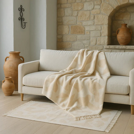 Meta Abstract Throw Blanket 130cm x 180cm by Wylder 8