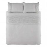 Everdean Duvet Cover Set - Grey