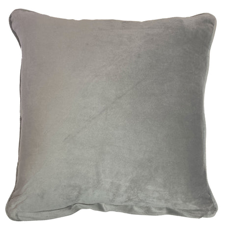Piped Velvet Cushion Cover Collection 17" x 17" (43cm x 43cm) by Rapport Home