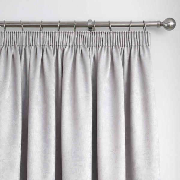 Galaxy Dim Out Tape Top Curtains Silver