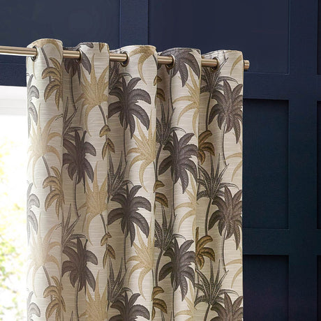Galapagos Jacquard Eyelet Curtains by Wylder Tropics