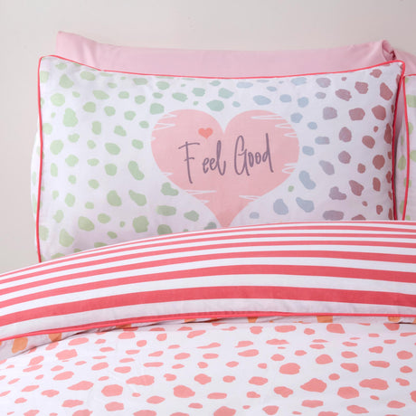Dalmatian Duvet Cover Set Blush