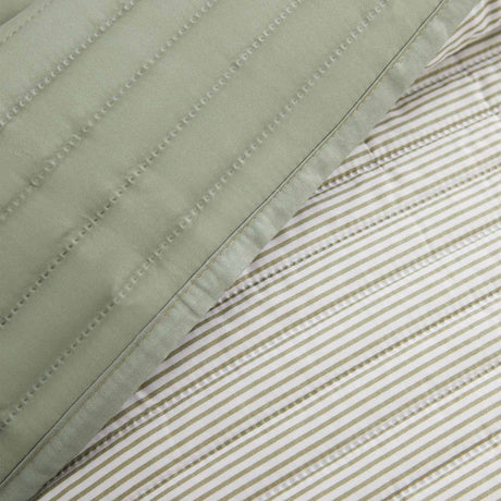 Stripe Bedspread 220cm x 230cm by Catherine Lansfield