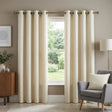 Amberley Thermal Eyelet Curtains - Natural