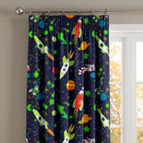 Supersonic Kids Tape Top Ready Made Curtains 2