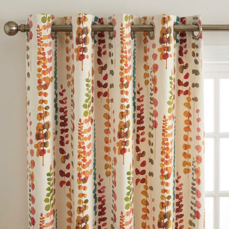 Santa Maria Floral Eyelet Curtains 2