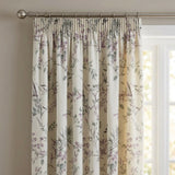 Jazmine Floral Pencil Pleat Ready Made Tape Top Curtains 2