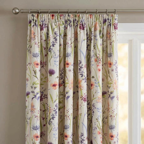 Hampshire Floral Tape Top Curtains 2
