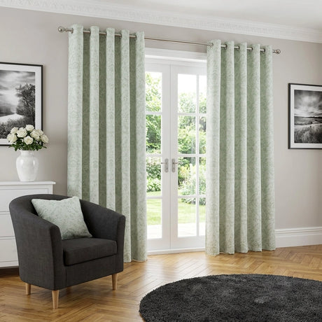 Marple Thermal Ready Made Eyelet Curtains 1