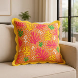 Coral Cushion Cover 20" x 20" - Citronelle