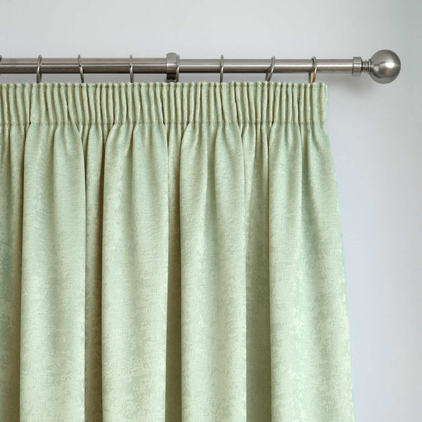 Galaxy Dim Out Tape Top Curtains Green