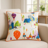 Away We Go Cushion Cover 22" x 22" - Jungle