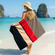 Hugo Stripe Beach Towel 1