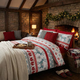 Scandi Flannelette Duvet Cover Set by Rapport Home
