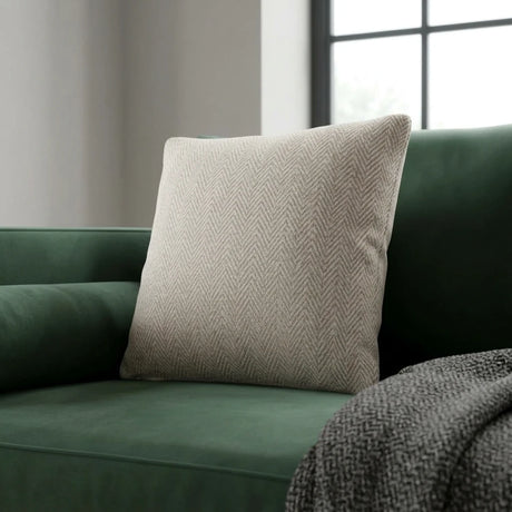 Skye 100% Cotton Natural Cushion Cover 17" x 17